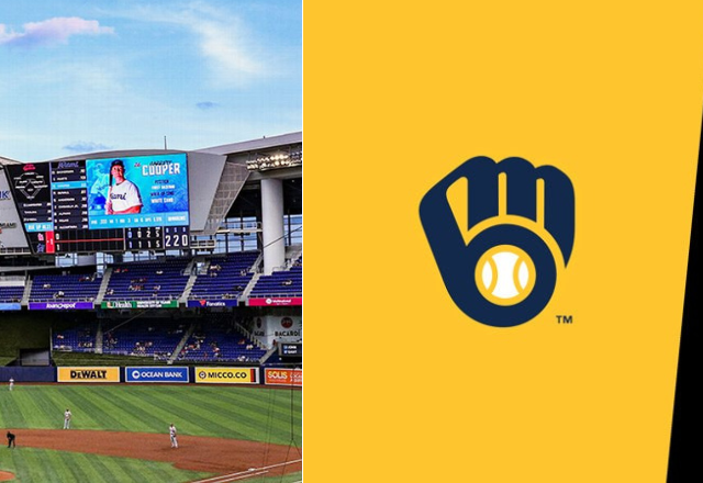 Milwaukee Brewers at Miami Marlins